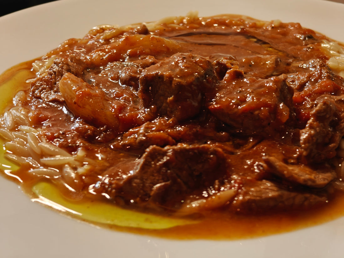 Stifado - Kreikkalainen lihapata