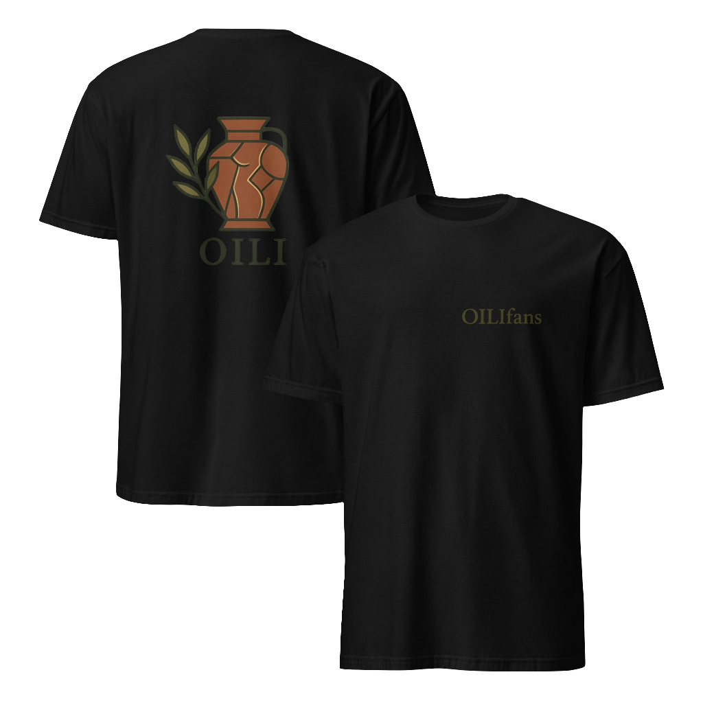 OILIfans – Luomupuuvillainen t-paita (unisex)