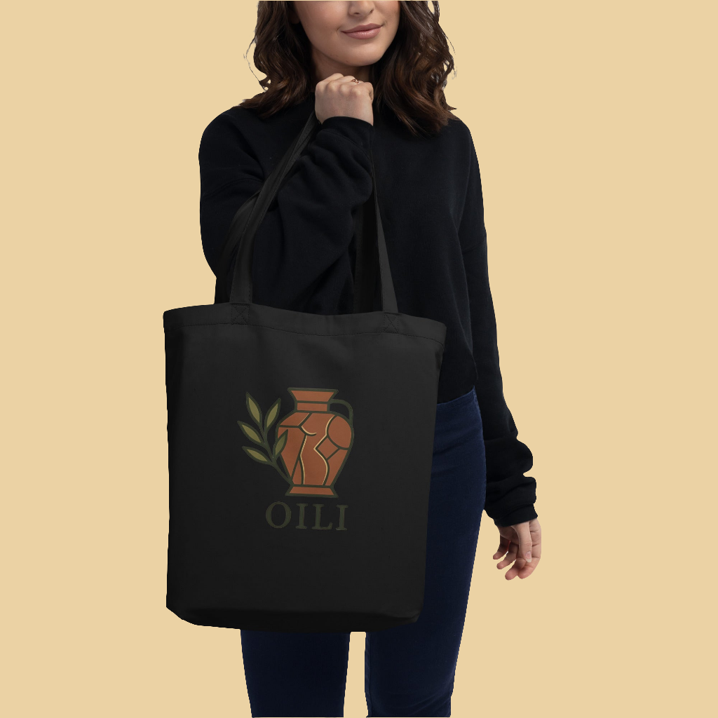 OILIfans - Luomupuuvillainen kangaskassi