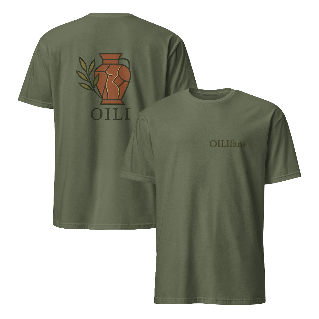 OILIfans – Luomupuuvillainen t-paita (unisex)