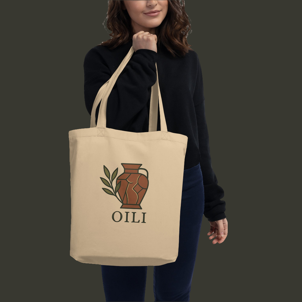 OILIfans - Luomupuuvillainen kangaskassi